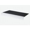 ANTI-SLIP GRP STAIR TREADS 55mm X345mm X 3M BLACK/WHITE thumbnail-0