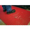 0.9m x 5m Red Inter Relief Matting thumbnail-1