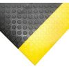 0.9m x 1 Linear Metre Black/Yellow Orthomat Dot thumbnail-0