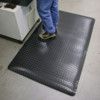 0.9m x Linear Metre Deckplate Black Work Mat thumbnail-1