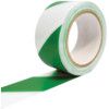 Adhesive, Barrier Tape, PVC, White/Green, 50mm x 33m thumbnail-0