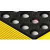 476.58x2x3NBRBYL Industrial WorkSafe Black and Yellow Nitrile Rubber Mat 61cm x 91cm thumbnail-2