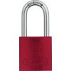 72/40HB40 40mm Aluminium Padlock 50mm Long Shackle Red thumbnail-0