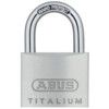 Keyed Padlock, Keyed Different, Aluminium, Silver, 50mm Width, Weatherproof thumbnail-0