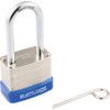 Combination Padlock, Steel, Silver, 40mm Width, Weatherproof thumbnail-0