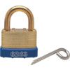 Combination Padlock, Brass, Bronze, 46mm Width, Weatherproof thumbnail-0