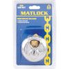 Keyed Padlock, Keyed Different, Steel, Silver, 70mm Width, Weatherproof thumbnail-2