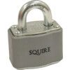 Keyed Padlock, Keyed Different, Steel, Silver, 38mm Width, Weatherproof thumbnail-0