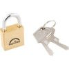 Keyed Padlock, Keyed Different, Brass, Bronze, 31.5mm Width, Weatherproof thumbnail-1