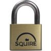 Keyed Padlock, Keyed Alike, Brass, Gold, 42mm Width, Weatherproof thumbnail-0