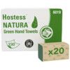 HAND TOWELS Z-FOLDED GREEN SMALL (PK-20) thumbnail-0