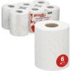 Wypall L10, Centrefeed, White, 1ply, 430 sheets per roll, 6 rolls per case thumbnail-0