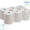 HAND TOWELS ROLL WHITE (PK-6) thumbnail-1