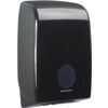 FOLDED HAND TOWEL DISPENSER INTERLEAVED BLACK thumbnail-2