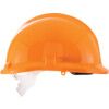 1125, Safety Helmet, Orange, HDPE, Not Vented, Reduced Peak, Includes Side Slots thumbnail-1