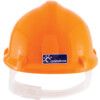 1125, Safety Helmet, Orange, HDPE, Not Vented, Reduced Peak, Includes Side Slots thumbnail-2