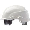 Spectrum, Safety Helmet, White, ABS, Not Vented, Reduced Peak, Includes Side Slots thumbnail-1