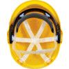 Vision Plus, Safety Helmet, Yellow, ABS, Not Vented, Reduced Peak, High-visibility Hat, Includes Side Slots thumbnail-4