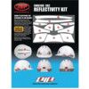 AHV391-002-900 EVO®2/3 CR2™ Silver Reflective Decal Kit (Pk-10) thumbnail-0