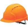 EVO®3, Safety Helmet, Orange, HDPE, Vented, Standard Peak, Includes Side Slots thumbnail-0