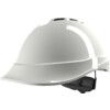 V-GARD 200 Vented Safety Helmet with FAS-TRAC III Suspension and Sewn PVC Sweatband, White thumbnail-0