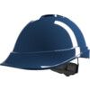 V-GARD 200 Vented Safety Helmet with FAS-TRAC III Suspension and Sewn PVC Sweatband, Blue thumbnail-0