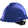 V-GARD 520 Safety Helmet with FAS-TRAC III Suspension and Integrated PVC Sweatband, Blue thumbnail-0