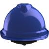 V-GARD 520 Safety Helmet with FAS-TRAC III Suspension and Integrated PVC Sweatband, Blue thumbnail-1