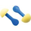 Reusable Ear Plugs, Uncorded, Not Detectable, Pod Plug Shape, 28dB, Yellow, Foam, Pack of 100 Pairs thumbnail-0