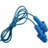 Tracer™, Reusable Ear Plugs, Corded, Detectable, Triple Flange, 32dB, Blue, Silicone, Pack of 50 Pairs thumbnail-0