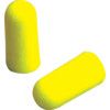 Soft, Disposable Ear Plugs, Uncorded, Not Detectable, Bullet, 36dB, Yellow, Foam, Pk-1 Pair thumbnail-0