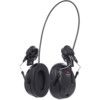 Ear Defenders, Clip-on, Listen Only, Black Cups thumbnail-0