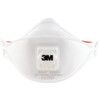 Aura 9332+ Disposable Mask, Valved, White;Red, FFP3, Filters Dust/Mist/Particulates, Pack of 10 thumbnail-0