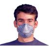 9915, Disposable Mask, Unvalved, Yellow, FFP1, Filters Acid Gas/Dust/Mist/Nuisance Odour, Pk-20 thumbnail-1