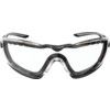 Cobra, Safety Glasses, Clear Lens, Wraparound, Black Frame, Anti-Fog/High Temperature Resistant/Impact-resistant/Scratch-resistant/UV-resistant thumbnail-0