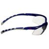 Safety Glasses, Clear Lens, Half-Frame, Blue/Grey Frame, Anti-scratch, +2.0 Dioptre thumbnail-1