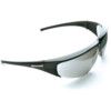 Safety Glasses, Silver Mirror Lens, Half-Frame, Black Frame, Impact-resistant/Scratch-resistant/Sun Glare/UV-resistant thumbnail-0