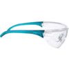 Millenia, Safety Glasses, Clear Lens, Half-Frame, Blue Frame, Anti-Fog/High Temperature Resistant/Impact-resistant/Scratch-resistant/UV-resistant thumbnail-1