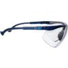 Safety Glasses, Clear Lens, Half-Frame, Blue Frame, Impact-resistant/Scratch-resistant/UV-resistant thumbnail-1