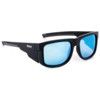 Navigator, Safety Glasses, Blue Lens, Black Frame, Anti-Fog/Low Energy Impact-resistant/Scratch-resistant/UV-resistant thumbnail-0