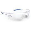 Kosma, Safety Glasses, Clear Lens, Wraparound, Blue/Clear Frame, Anti-Fog/Impact-resistant/Scratch-resistant/UV-resistant thumbnail-0