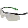 Safety Glasses, Clear Lens, Half-Frame, Black/Green Frame, Anti-Fog/Impact-resistant/Scratch-resistant/UV-resistant thumbnail-0