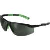 Safety Glasses, Green Lens, Half-Frame, Black/Green Frame, Anti-Fog/Impact-resistant/Scratch-resistant/UV-resistant thumbnail-0