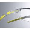 Safety Glasses, Clear Lens, Half-Frame, Grey/Lime Frame, Anti-Fog/Chemical Splash-resistant/Scratch-resistant thumbnail-3