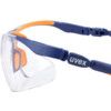 I-Vo Supravision, Safety Glasses, Clear Lens, Half-Frame, Blue/Orange Frame, Anti-Fog/High Temperature Resistant/Impact-resistant/Scratch-resistant/UV-resistant thumbnail-3