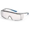 Superfit OTG, Safety Glasses, Clear Lens, Blue/White Frame, Anti-Fog/Chemical-resistant/Scratch-resistant thumbnail-0