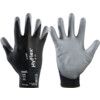 11-601 HyFlex® Mechanical Hazard Gloves, Black/Grey, Nylon Liner, Polyurethane Coating, EN388: 2016, 3, 1, 2, 1, A, Size 6 thumbnail-0