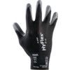 11-601 HyFlex® Mechanical Hazard Gloves, Black/Grey, Nylon Liner, Polyurethane Coating, EN388: 2016, 3, 1, 2, 1, A, Size 8 thumbnail-1