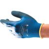 11-925 HyFlex® Fortix Mechanical Hazard Gloves, Blue, Nylon Liner, Nitrile Coating, EN388: 2016, 4, 1, 1, 1, A, Size 8 thumbnail-0