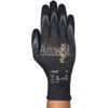 11-931 HyFlex Cut Resistant Gloves, Black/Grey, EN388: 2016, 4, X, 4, 2, B, Nitrile Palm Coated, Dyneema, Size 10 thumbnail-0